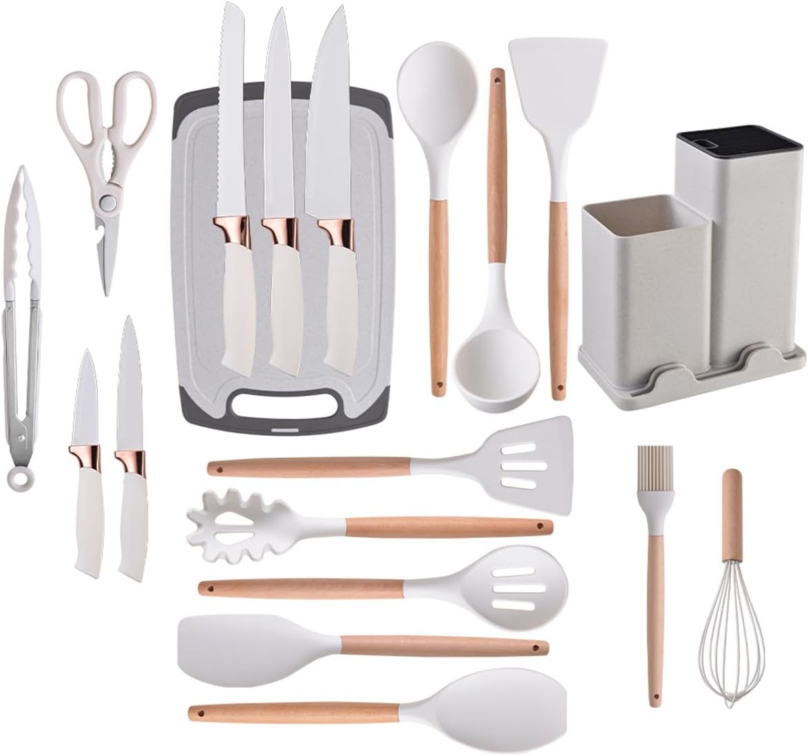 Silicone spatulas, spoons and turners