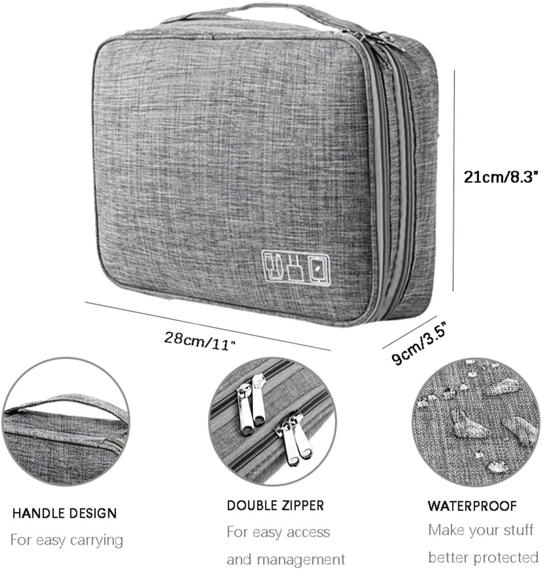 Large capacity gadget organizer