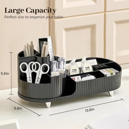 Rotating organizer for skincare and perfume