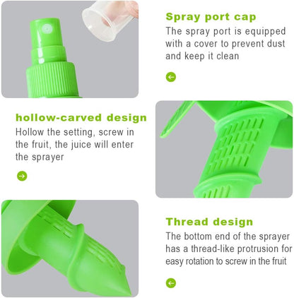 Lemon juice spray tool