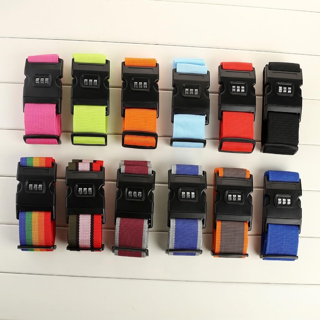 Luggage belt for easy identification