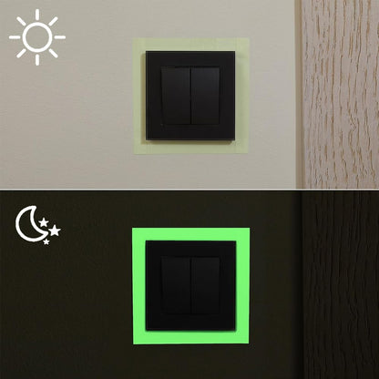Luminous tape for dark rooms