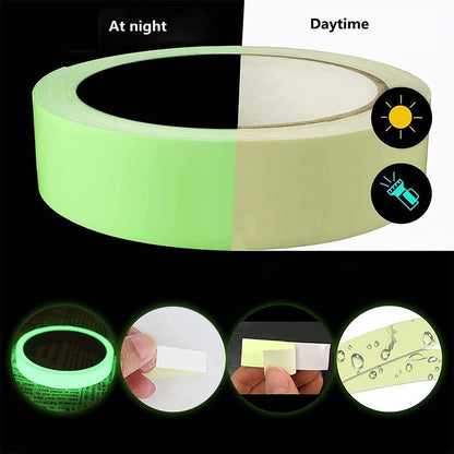 Self-adhesive luminous tape
