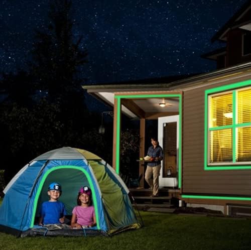 Glow tape for walls and doors