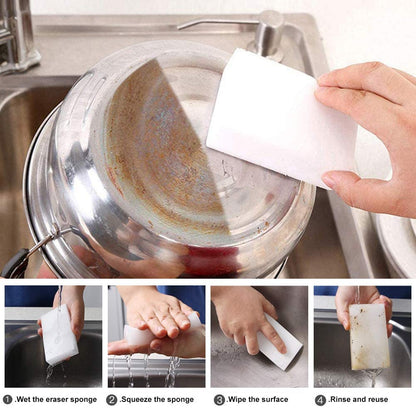 Magic eraser sponge for car cleaning
