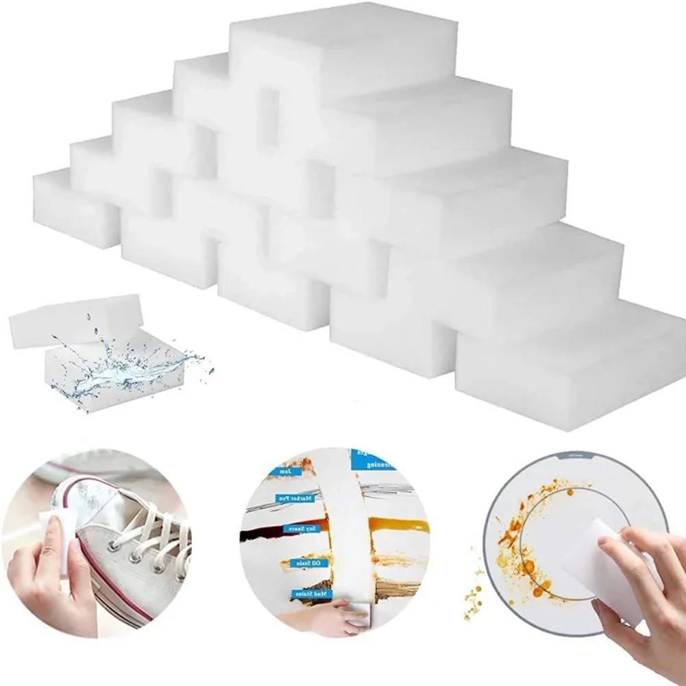 Magic eraser sponge for kitchen cleaning