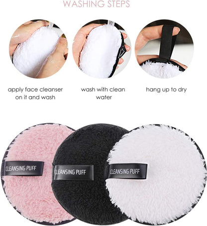 Microfiber makeup remover and cleansing pads