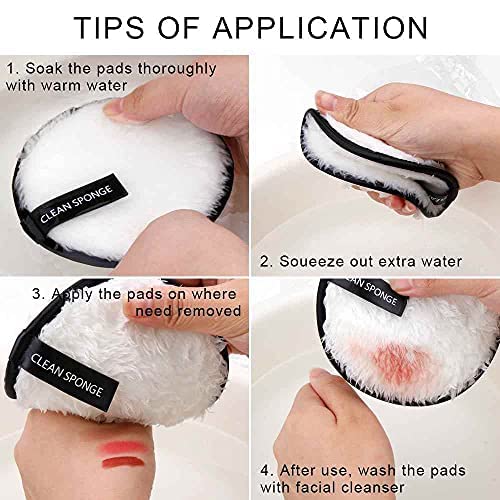 Soft, skin-friendly makeup remover pads