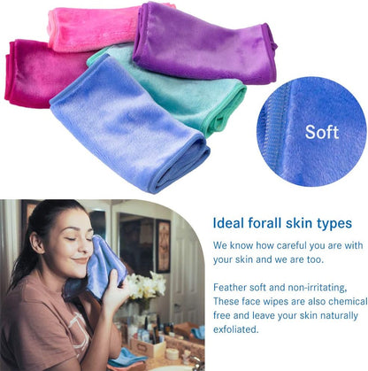 Soft makeup remover towel for gentle cleansing
