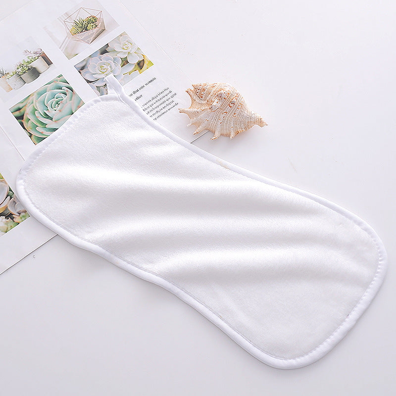 Makeup remover towel in white