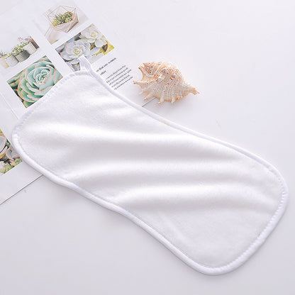 Makeup remover towel in white