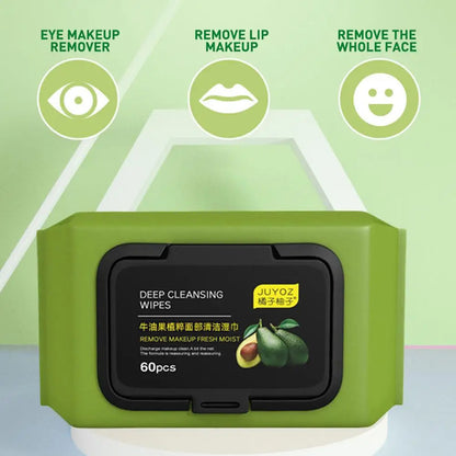 Makeup remover wipes, 80 wipes