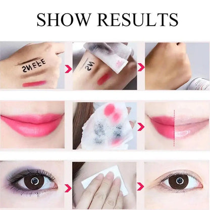Makeup wipes for travel