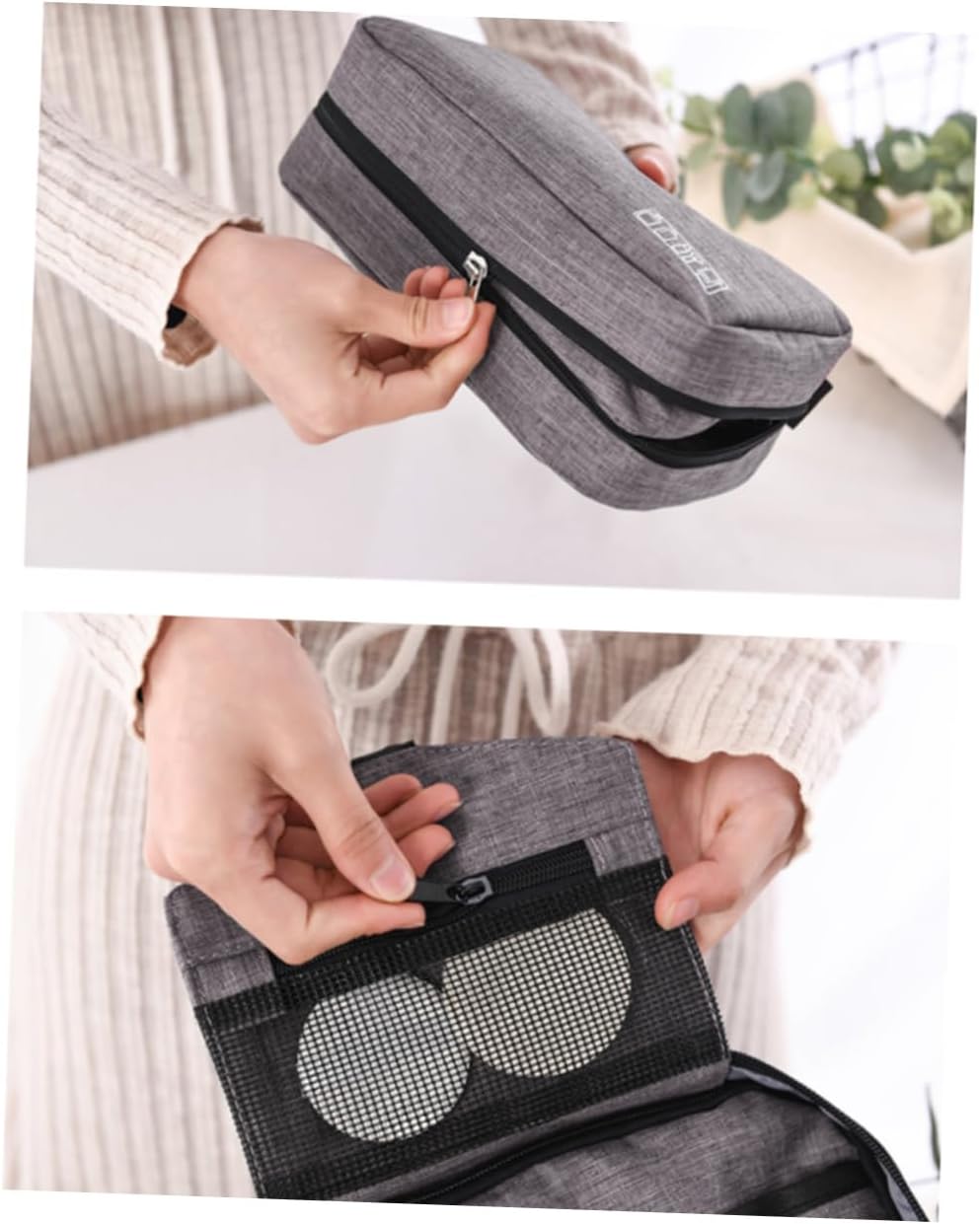 Large capacity cosmetic travel bag