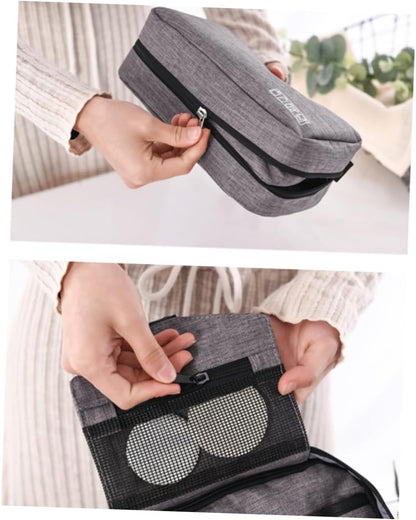 Large capacity cosmetic travel bag