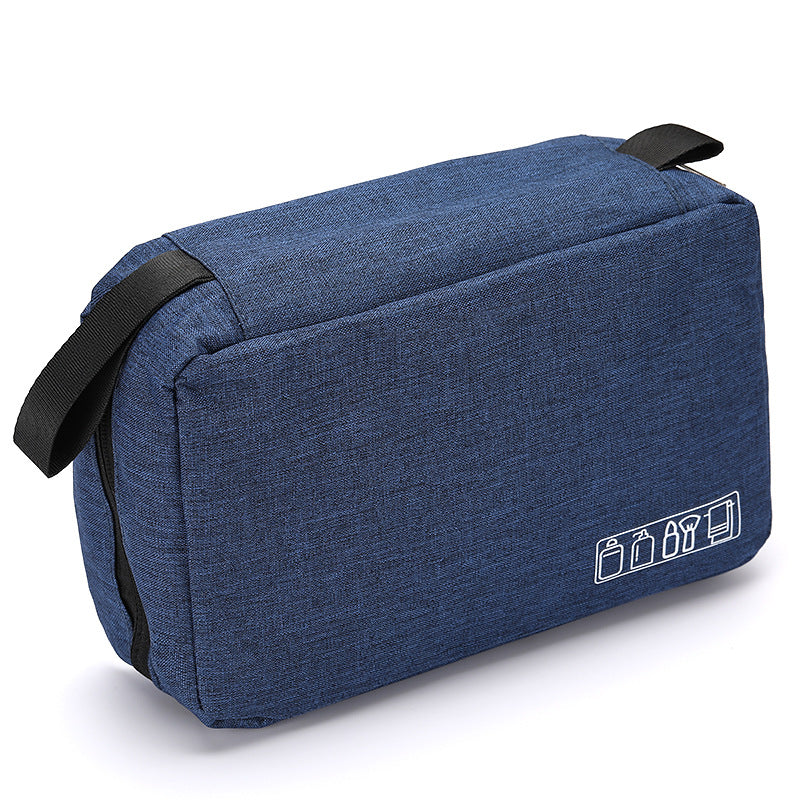Makeup and toiletries travel bag in navy