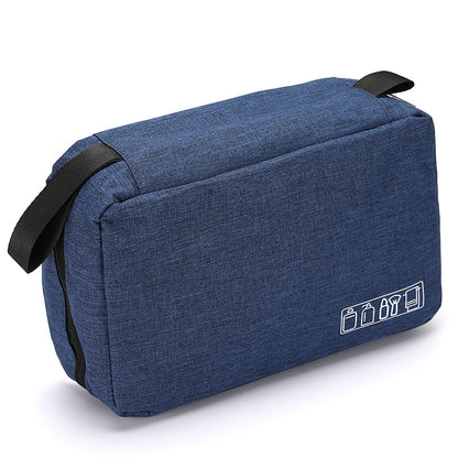 Makeup and toiletries travel bag in navy