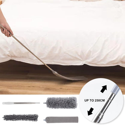 Duster for cleaning under furniture