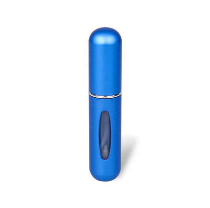 Mini refillable perfume spray bottle 5ml in blue