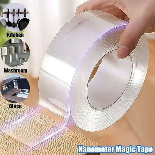 Nano double sided tape, 5 cm wide and 5 meters long