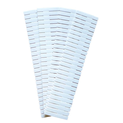 Plastic drawer dividers 4 pack in blue