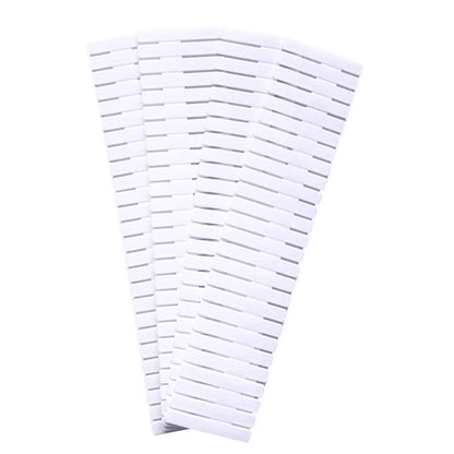 Plastic drawer dividers 4 pack in white
