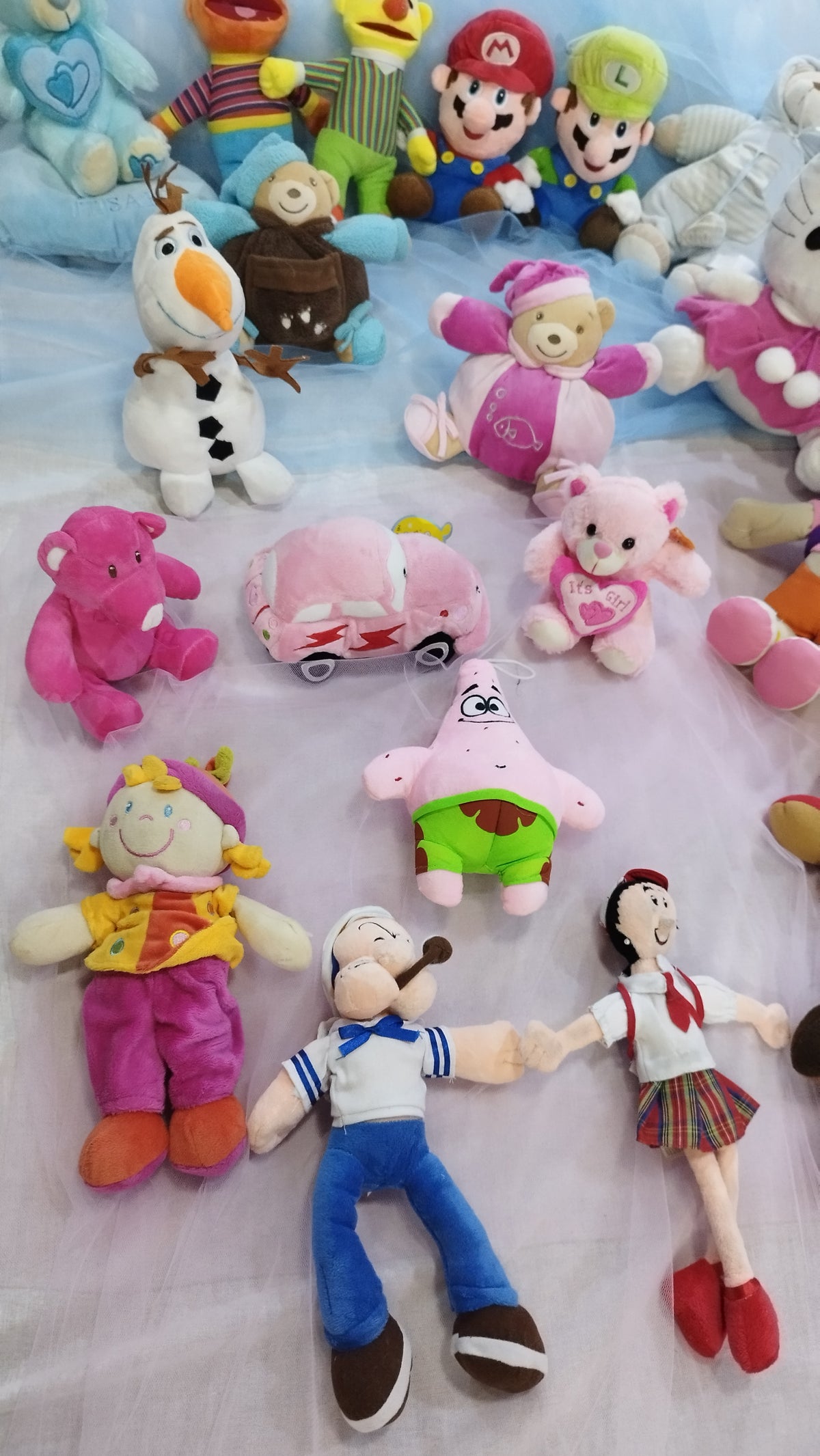 Plush toys for boys and girls made with PP cotton