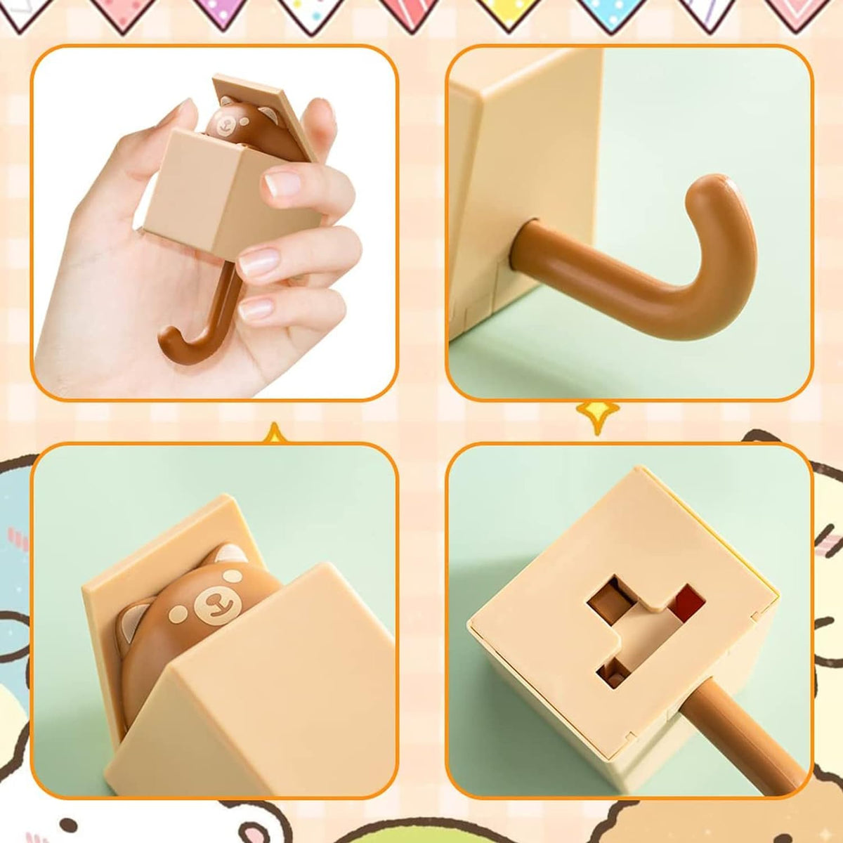 Cute key hooks for the entryway