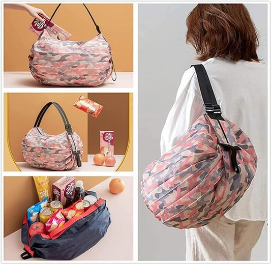 Extra large reusable shopping bag that holds over 20 kg