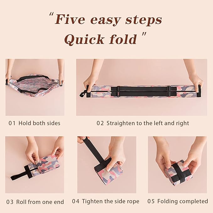 Portable shopping bag for travel
