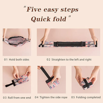 Portable shopping bag for travel