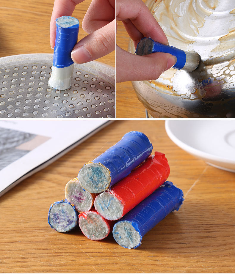 Compact rust removal stick