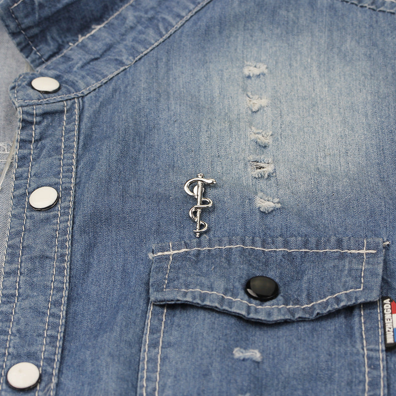 Professional suit pin, pharmacist design