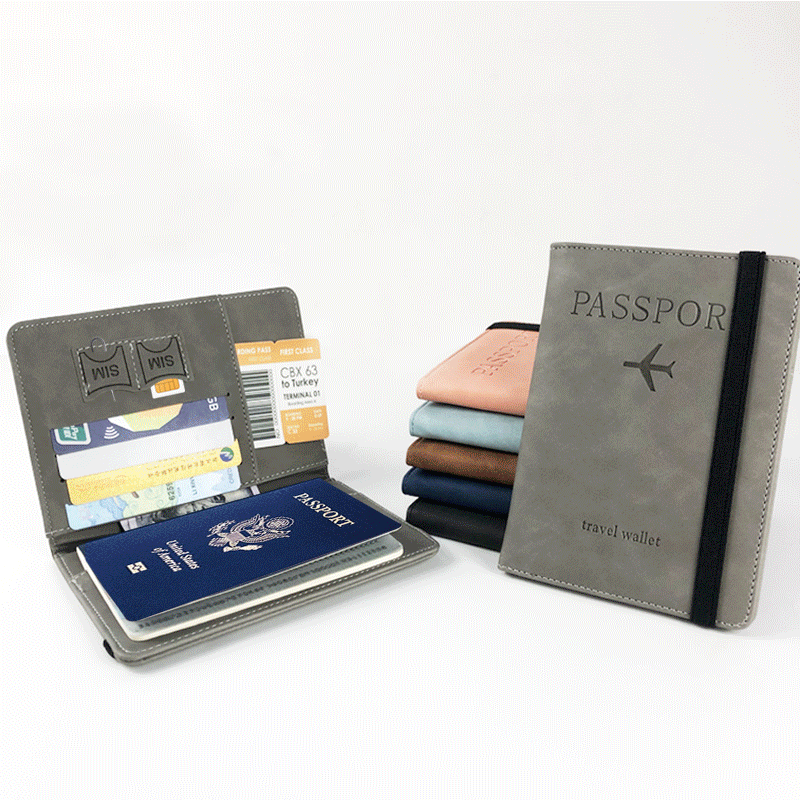 RFID blocking passport holder that helps protect your data