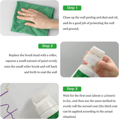 DIY wall paint roller