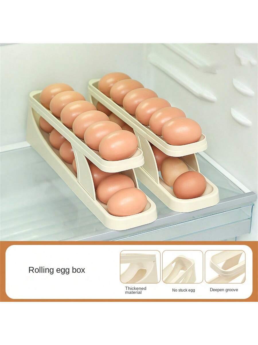 Egg organizer rack