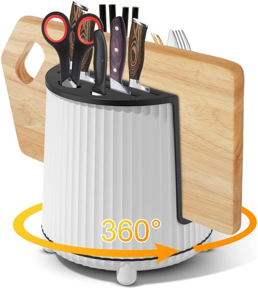 Rotating knife block