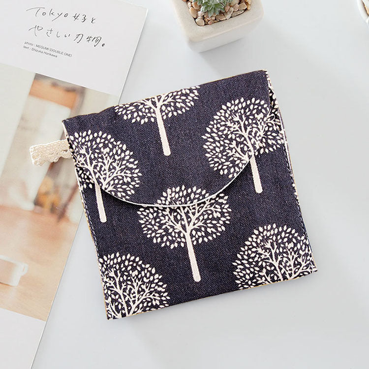 Discreet sanitary pad bag