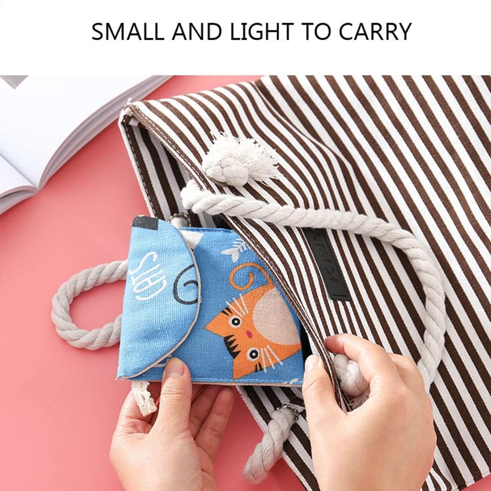 Portable sanitary pad pouch for your handbag