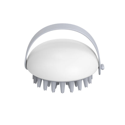 Scalp massager brush in white