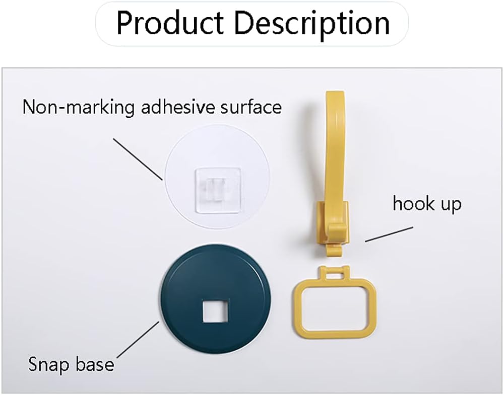 Wall hook for keys and bags
