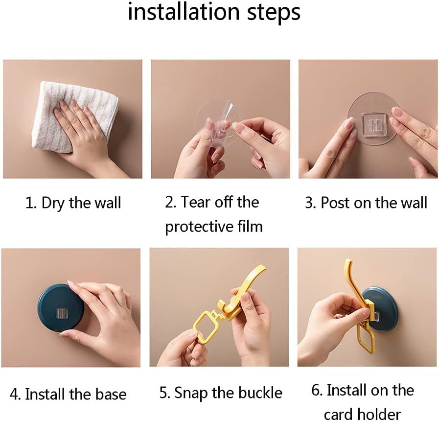 Long-lasting adhesive wall hook