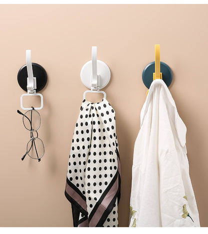 Sturdy plastic self adhesive wall hook
