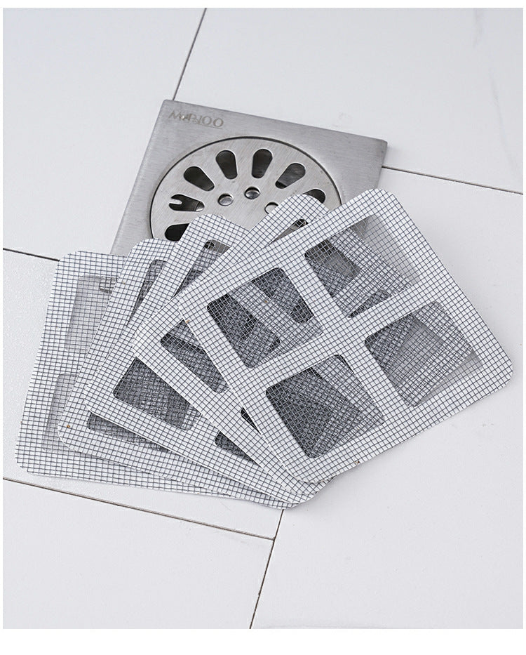 Disposable shower drain hair catchers, 20 pieces