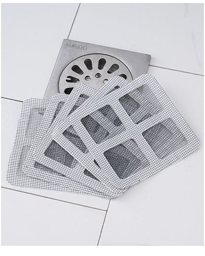 Disposable shower drain hair catchers, 20 pieces