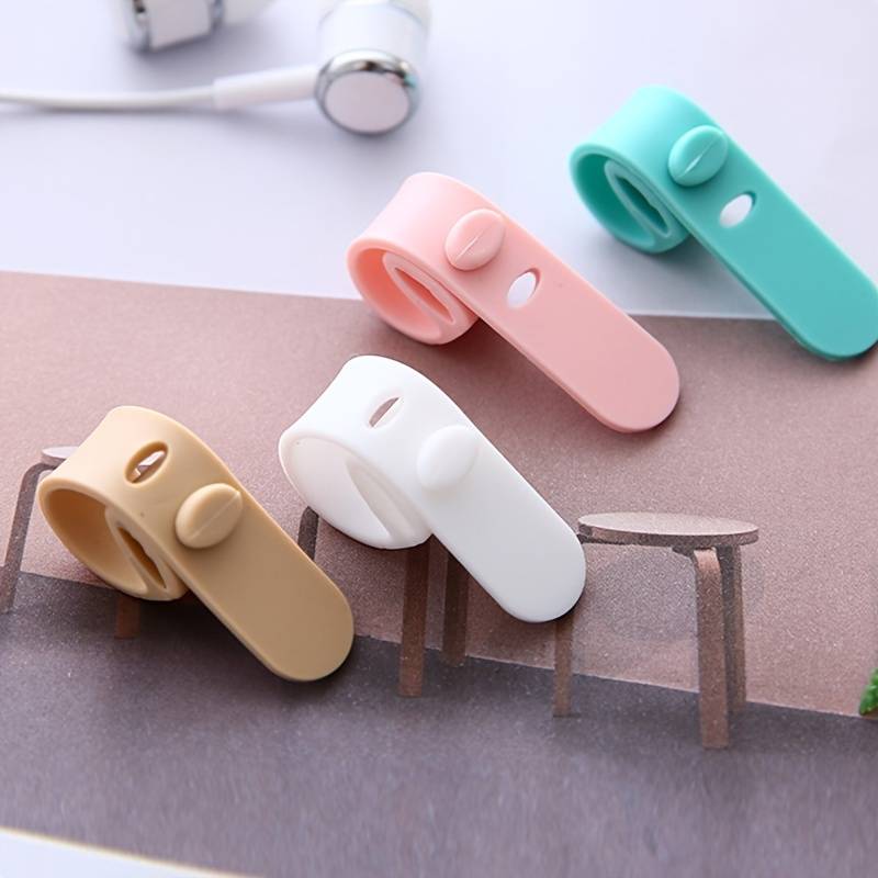 Cable organizer for charging cables and earphone wires
