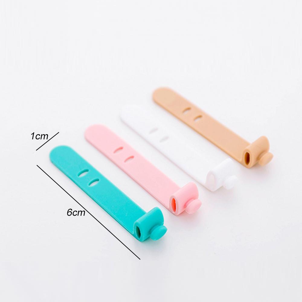 Reusable silicone cable straps