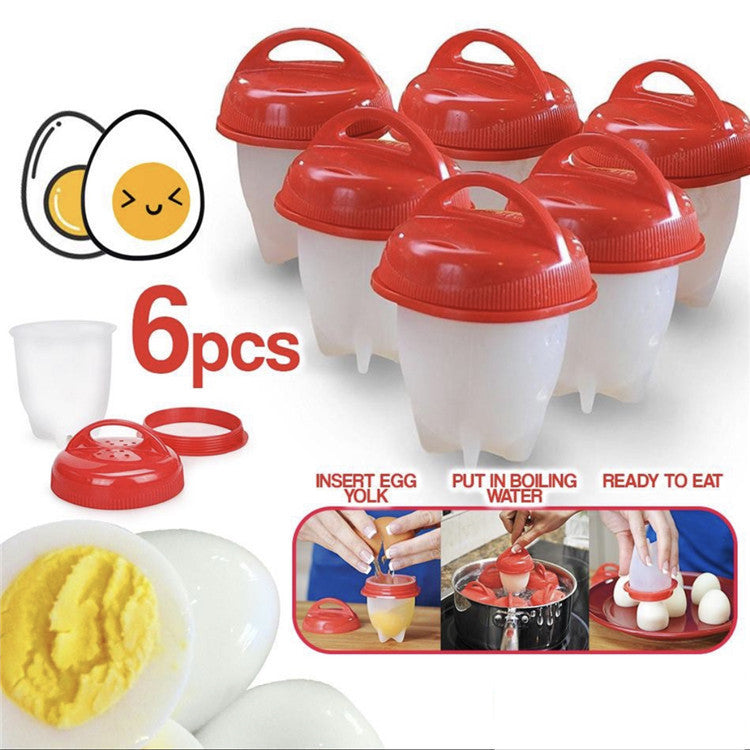 Odorless food-grade silicone egg cookers