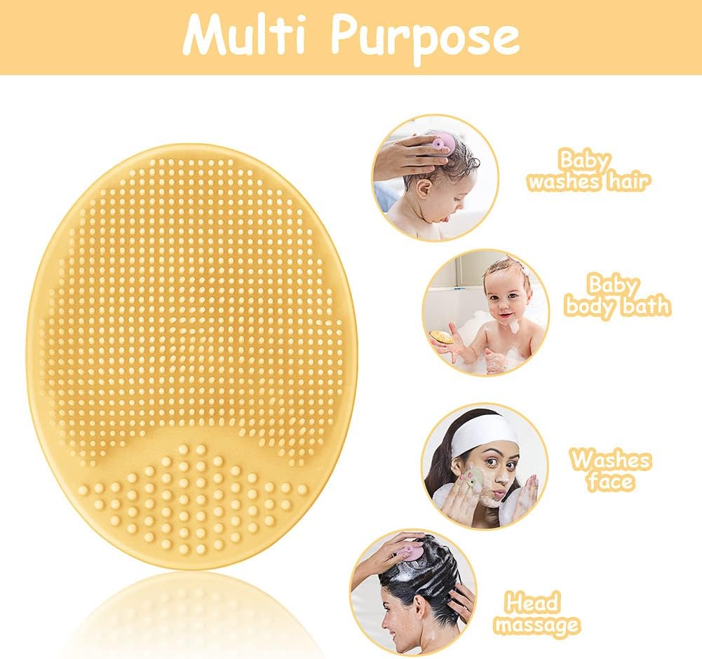 Hygienic quick-drying face scrubber