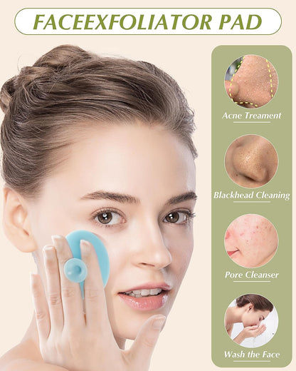 Gentle face scrubber for sensitive skin
